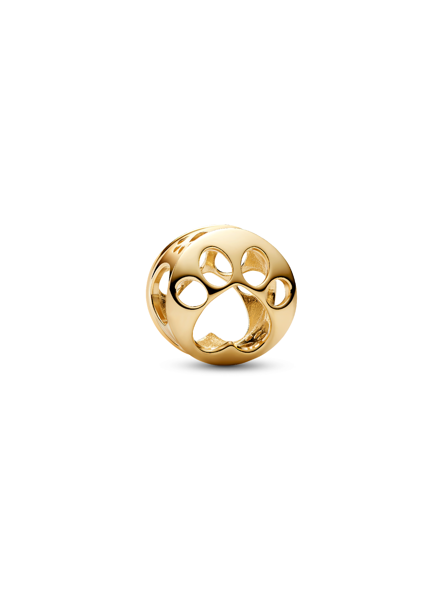Offen gearbeitetes Pfote Charm