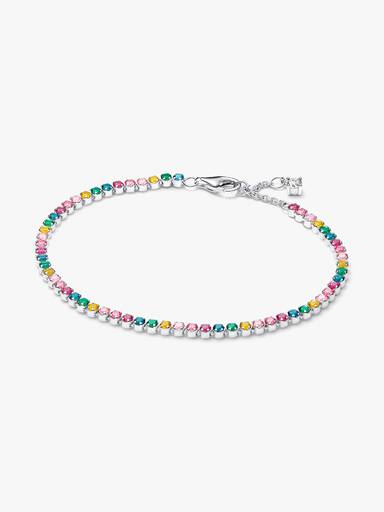 Regenbogen Tennisarmband