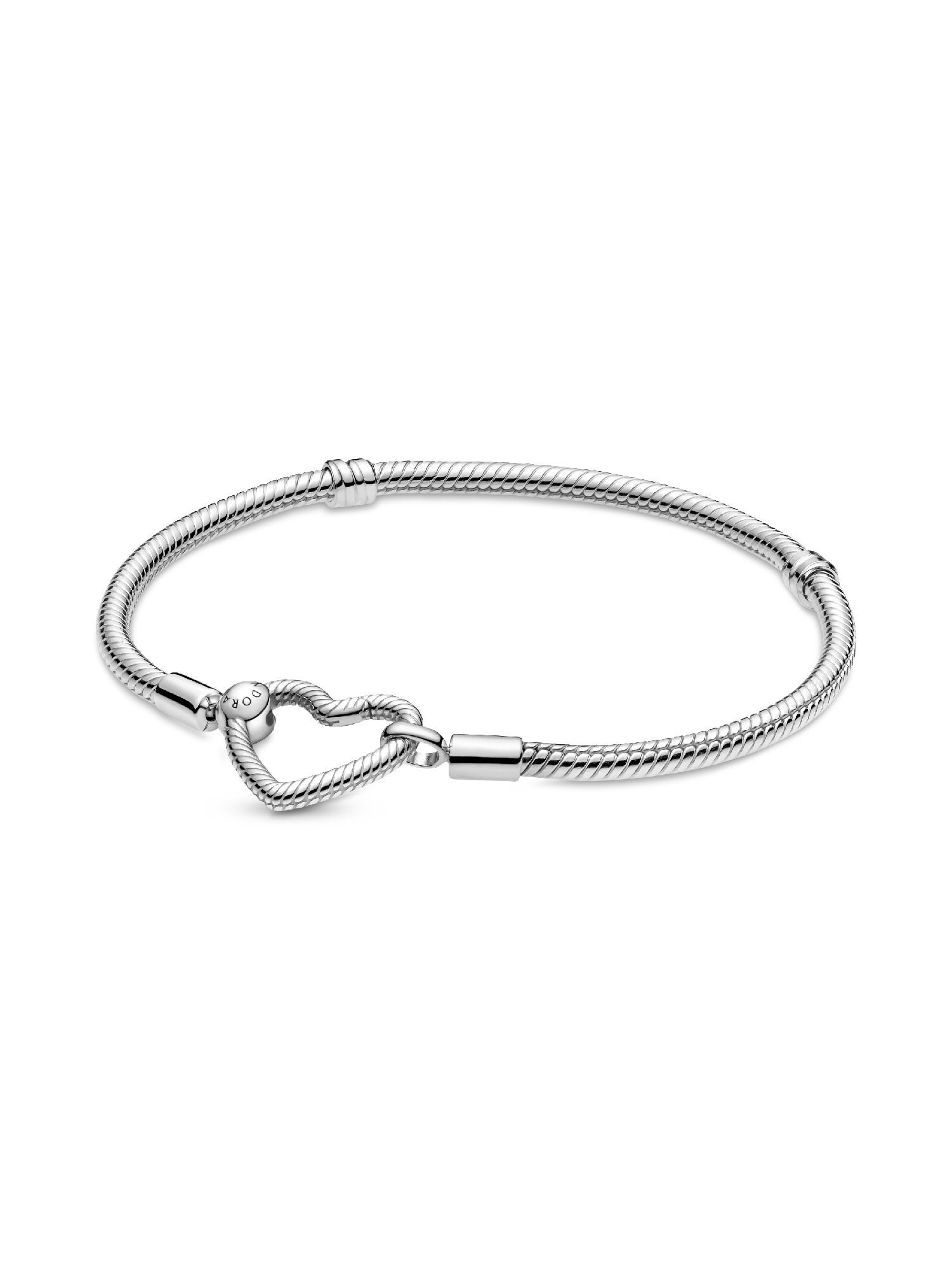 Herzverschluss Schlangen-Gliederarmband