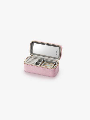 Coffret à Bijoux Rose Petit Modèle