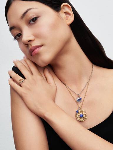 Charm Pendant Sphère Armillaire Tournoyante XL