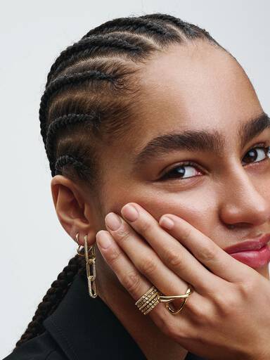 Pandora ME Styling Pavé Doppel-Link