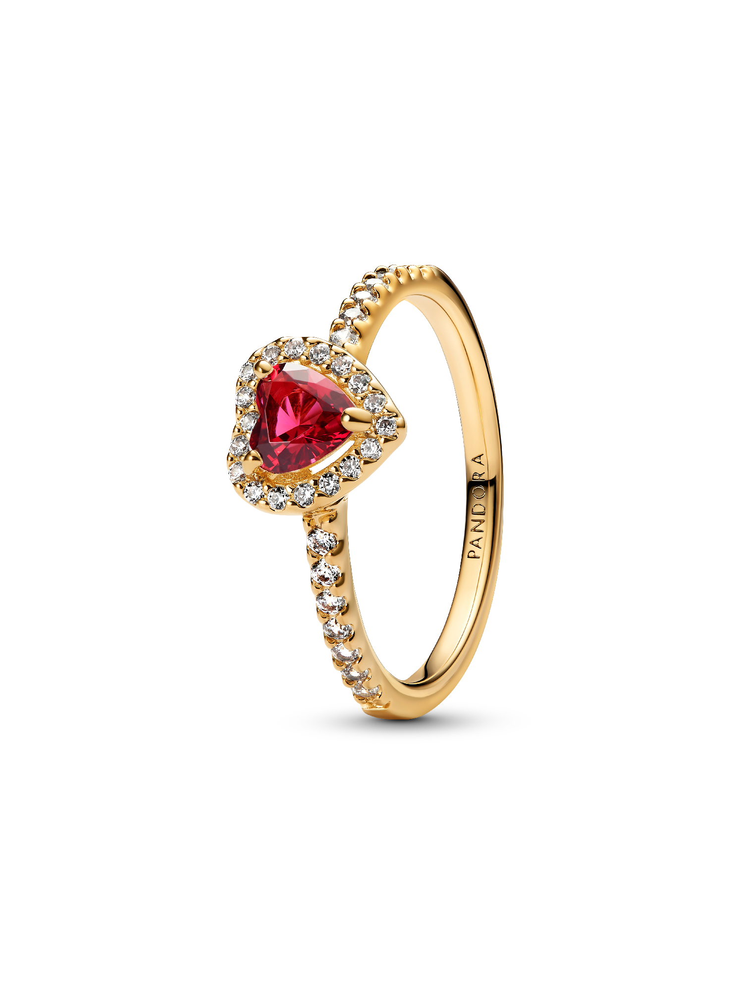 Funkelnder Herz Ring