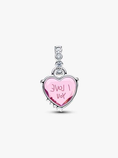 Charm pendente I Love You Mom