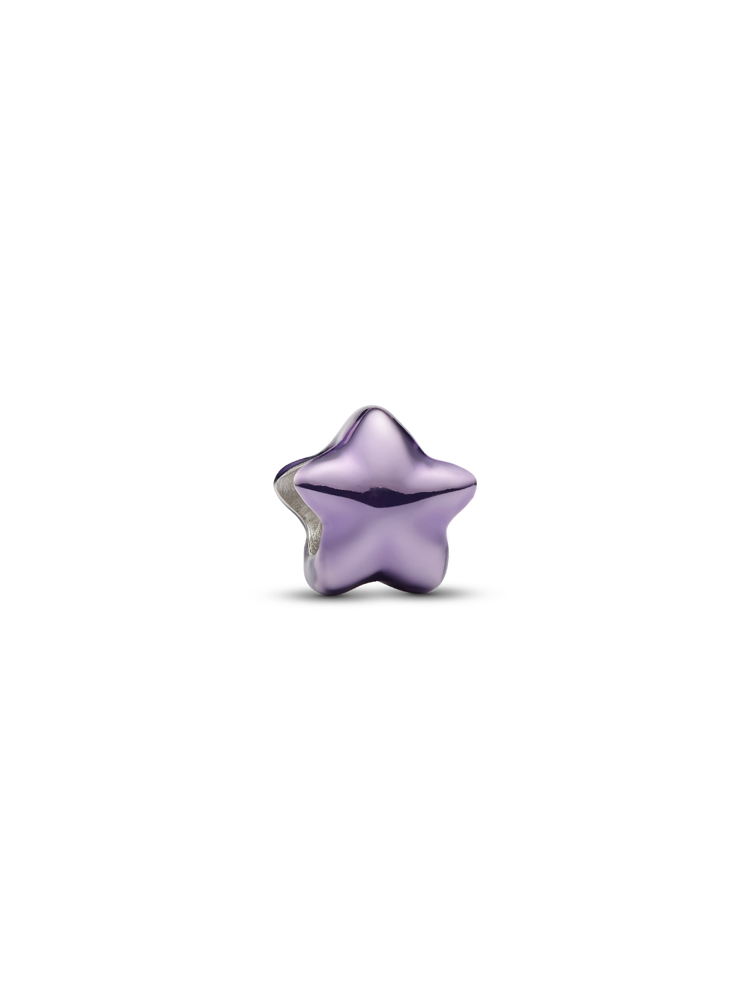 Violettes Stern Mini-Charm