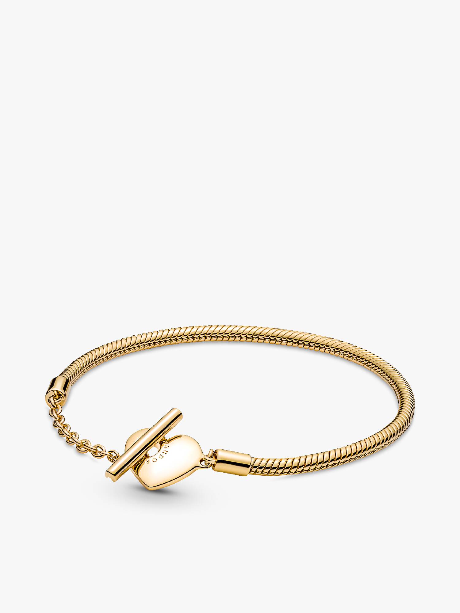 Bracciale con Chiusura a T e Cuore