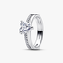 Doppelband Herz Ring Doppelband Herz Ring