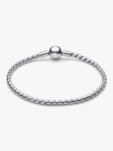 Bracelet Maille Ailée Fermoir Rond