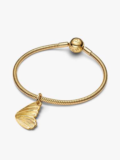 Pendentif Plaque Aile de Papillon Gravable