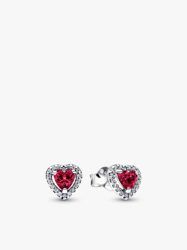 Set Chiave del cuore con collana e orecchini