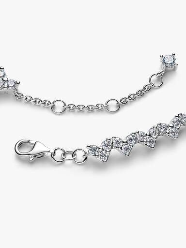 Bracelet Cœur Pierre Triple