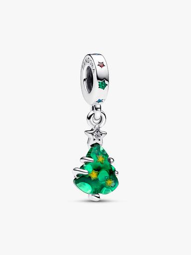 Funkelnder Weihnachtsbaum Charm-Anhänger