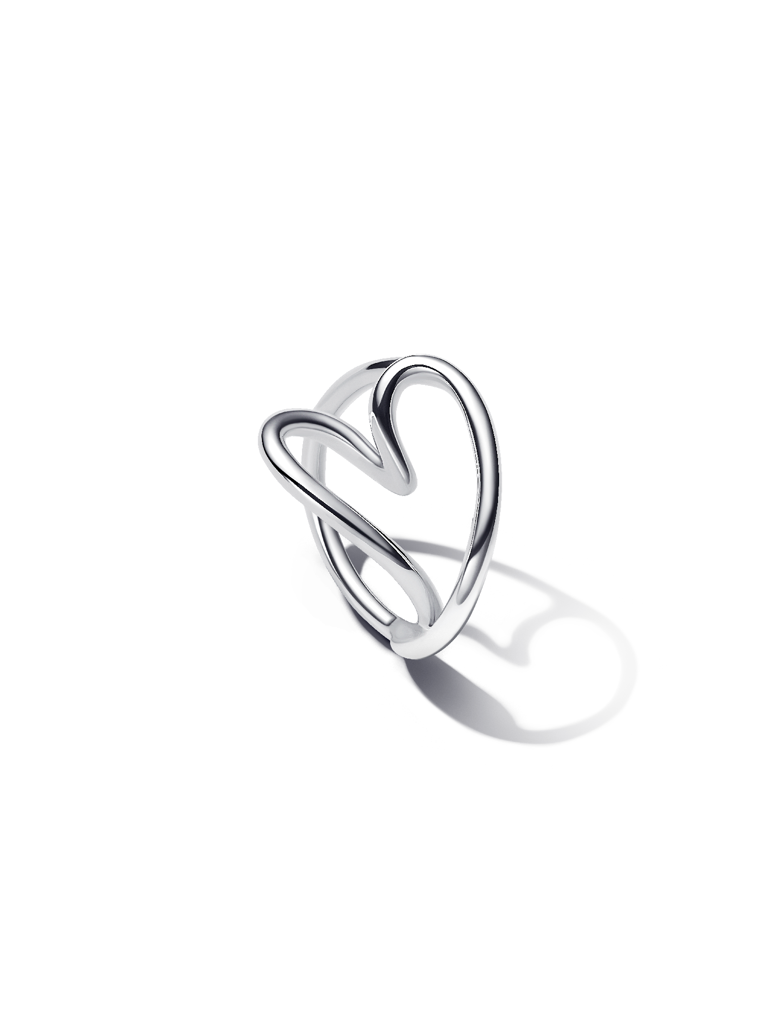 Organisch Geformtes Herz Ring