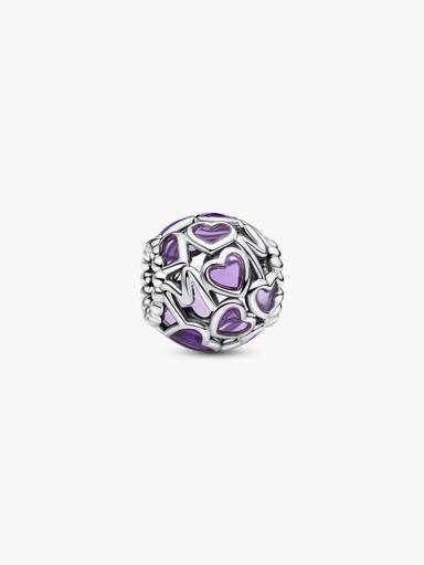 Charm Mamma con cuori openwork