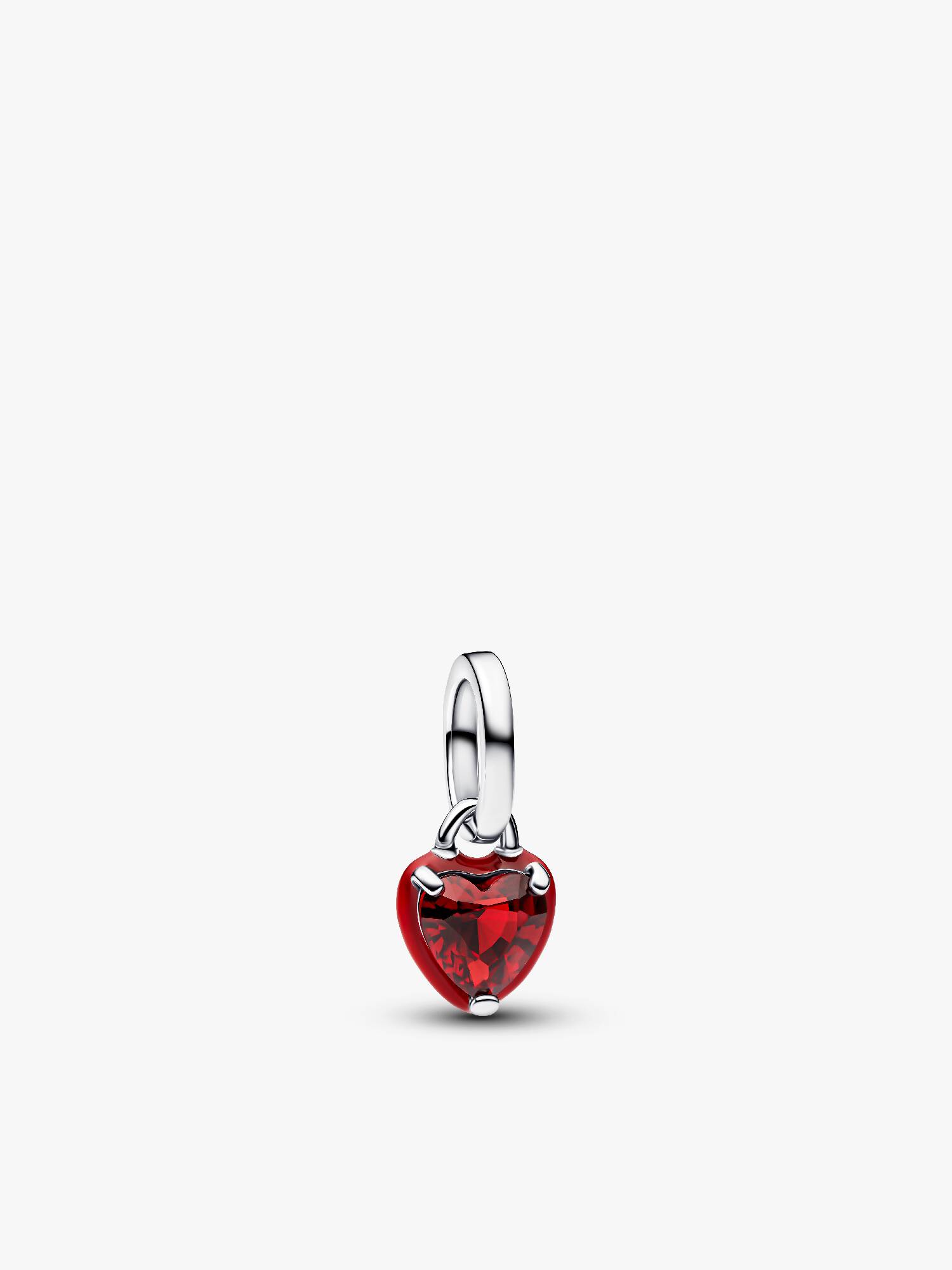 Charm Mini Pendente Red Chakra Heart