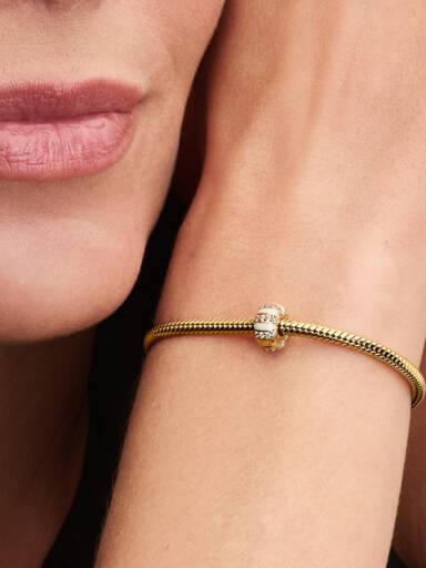 Steine & Emaille Clip-Charm