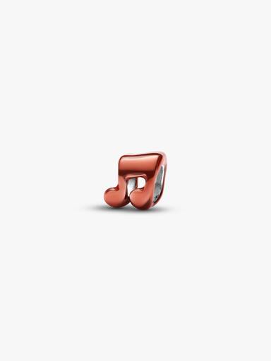 Mini charm Nota musicale arancione