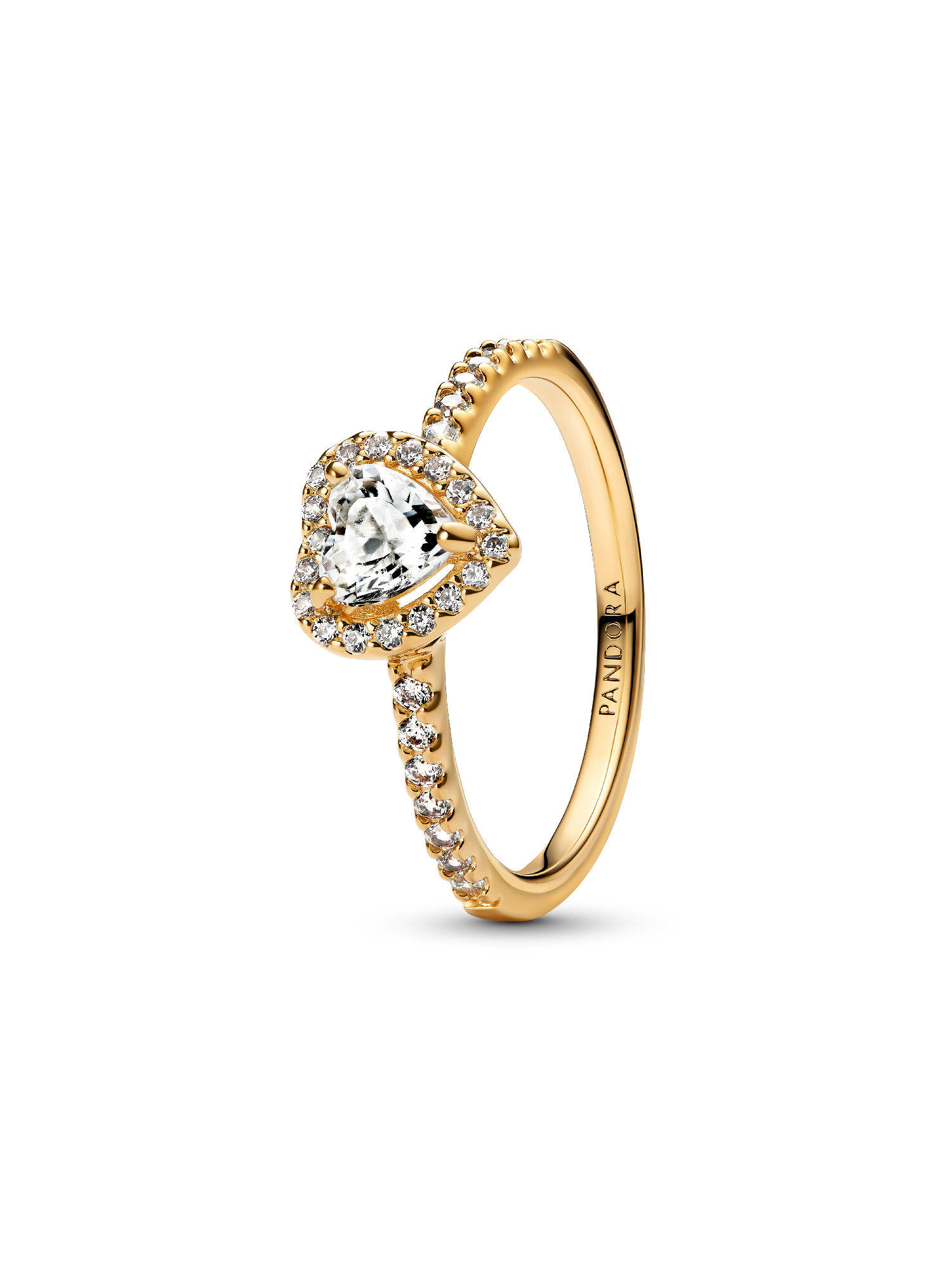 Erhabenes Herz Ring