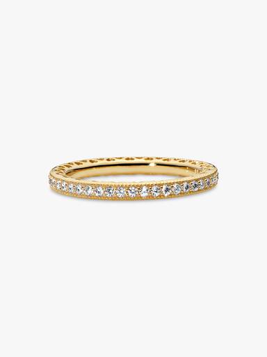 Bague Scintillement & Cœurs