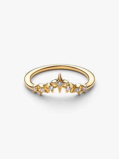 Bague Diadème Étoiles
