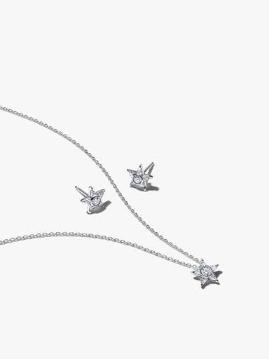 Set di gioielli Stella scintillante