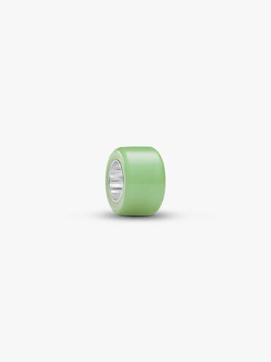 Grüner Murano-Glas Mini-Charm