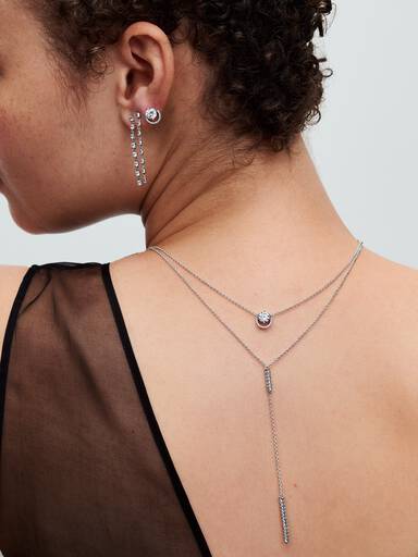 Clous d'Oreilles Halo Rond Scintillant