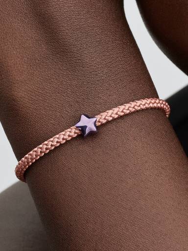 Mini charm Stella viola