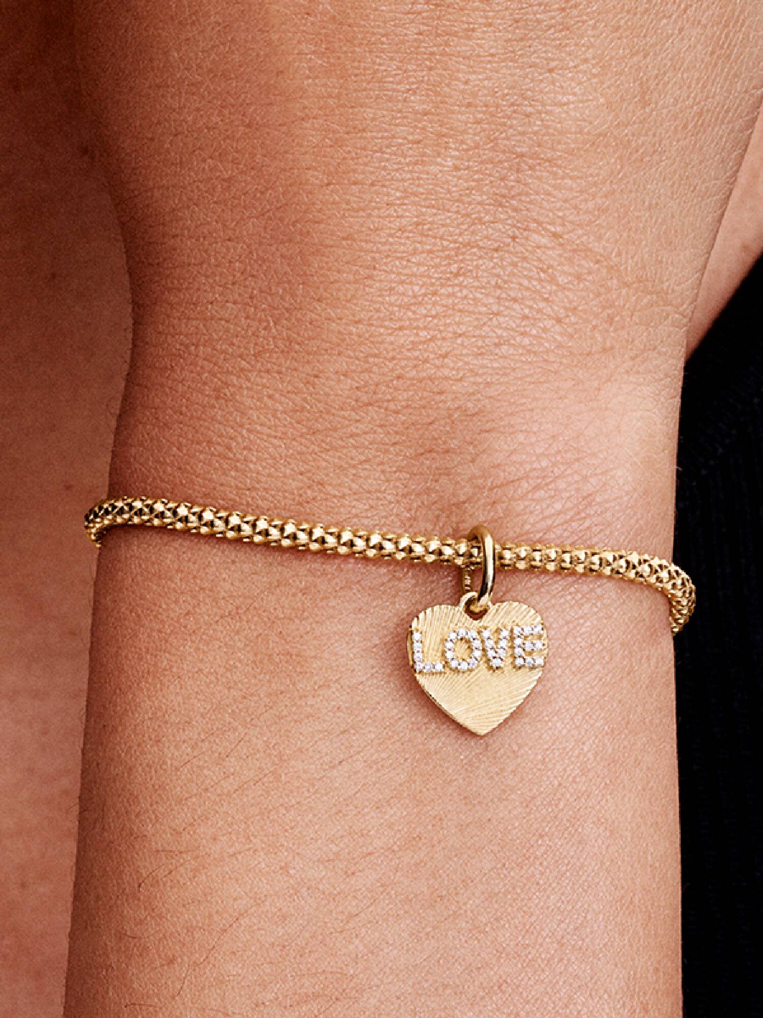 Charm pendente a cuore Love da incidere