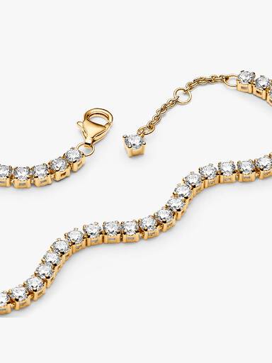 Bracciale tennis scintillante