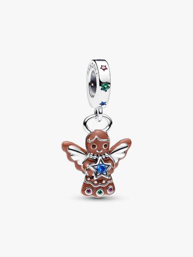 Charm Pendant Ange de Pain d'Épices