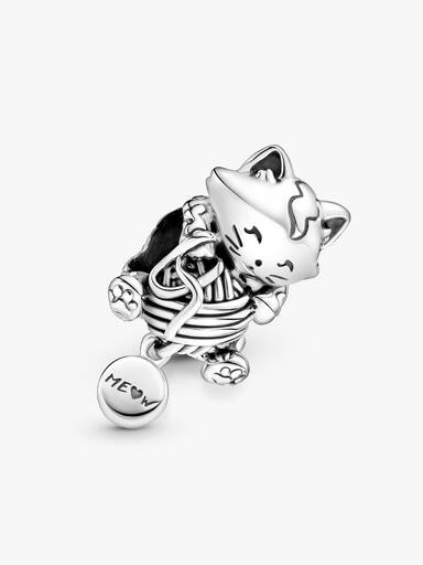 Kätzchen & Garnknäuel Charm
