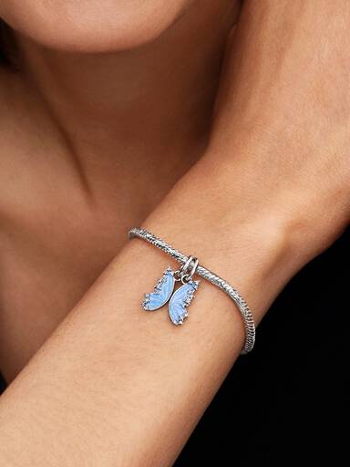 Charm pendente Farfalla divisibile