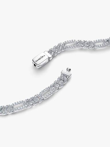 Bracciale Catena Maglia Cubana ovale