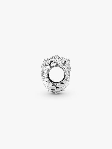 Charm a cuore Mum con margherite