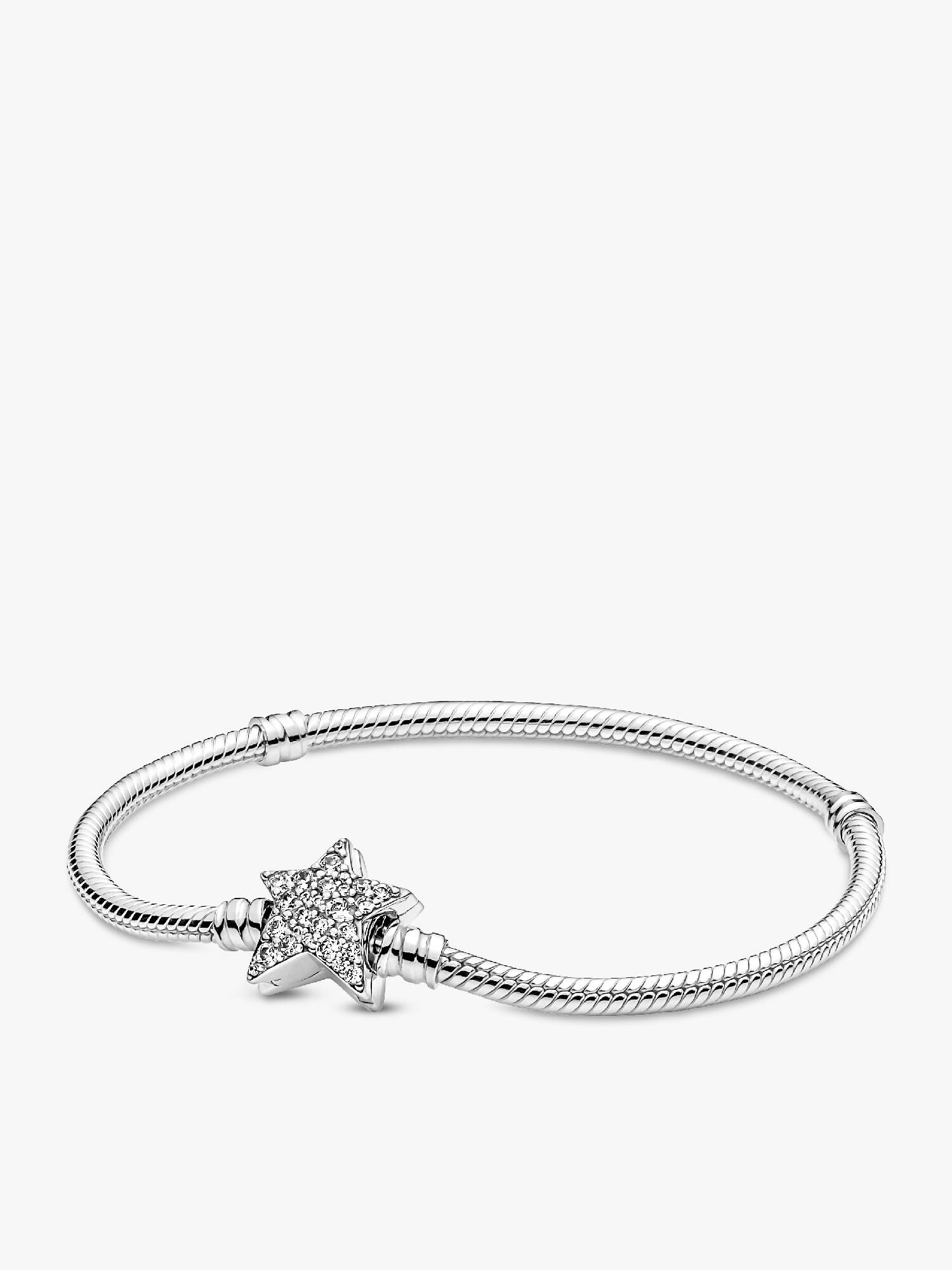 Asymmetrischer Stern-Verschluss Schlangen-Gliederarmband