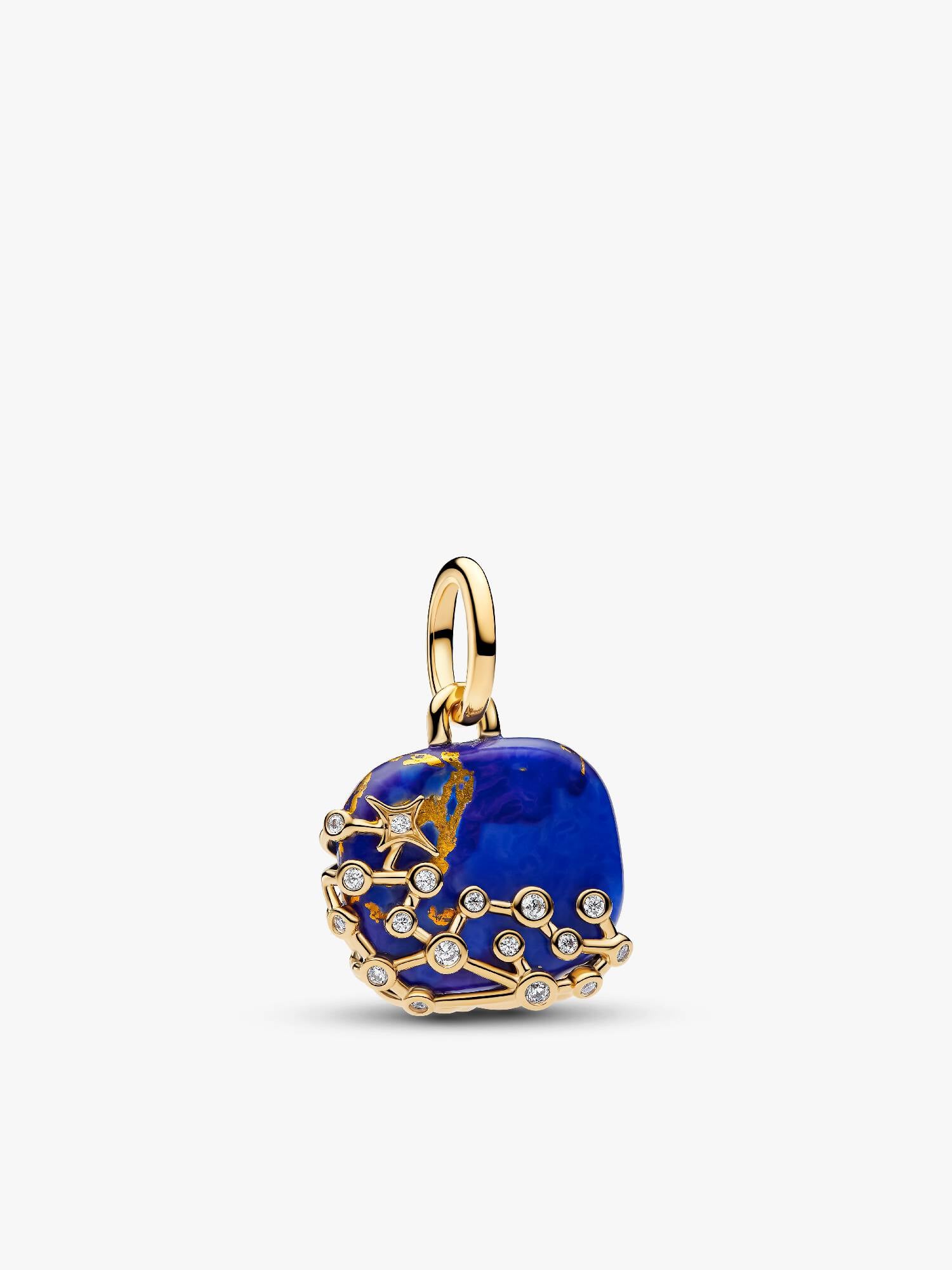 Charm Pendant Constellation Bleue Céleste