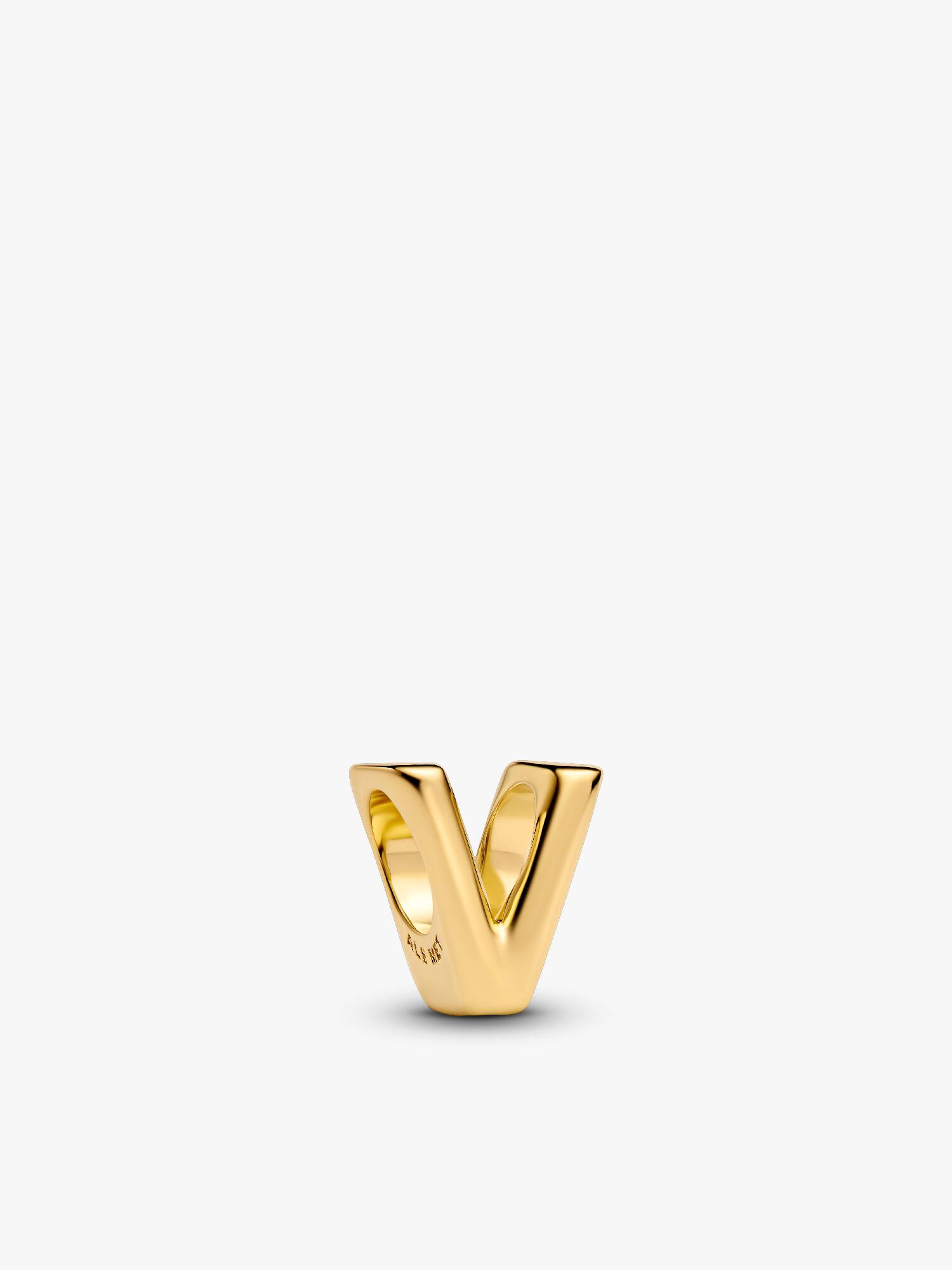 Buchstabe V Alphabet-Mini-Charm