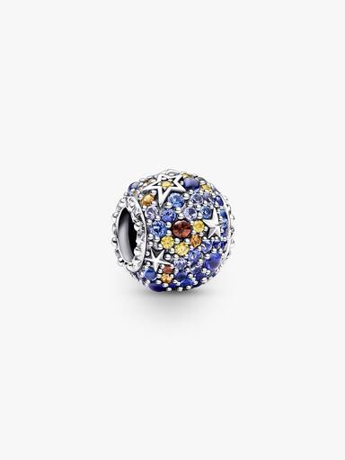 Planet Merkur & funkelnde Sterne Charm
