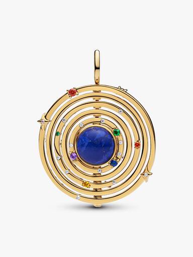 Charm Pendant Sphère Armillaire Tournoyante XL
