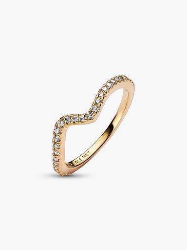 Anello Onda scintillante