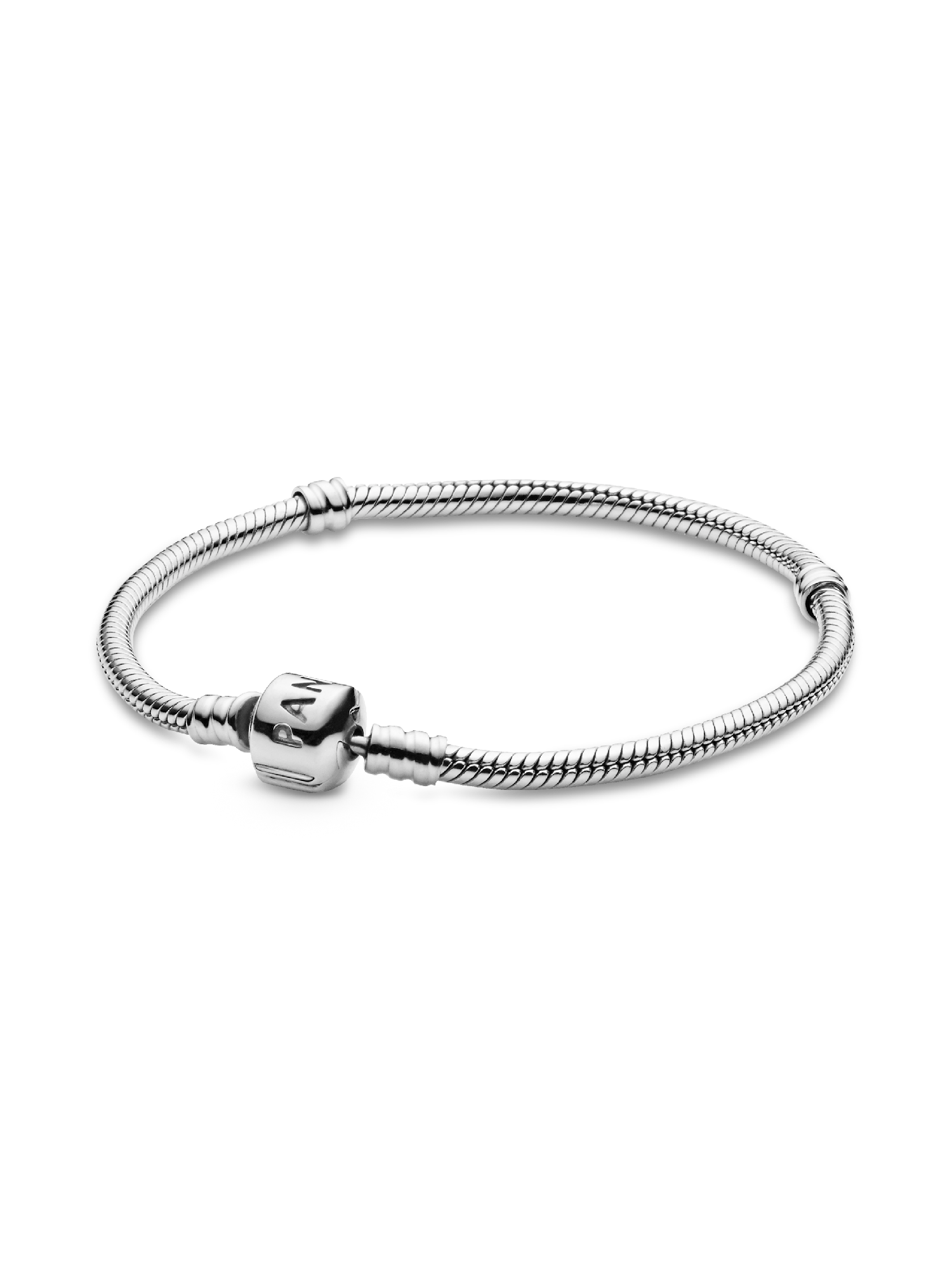 Schlangen-Gliederarmband mit Kugelverschluss