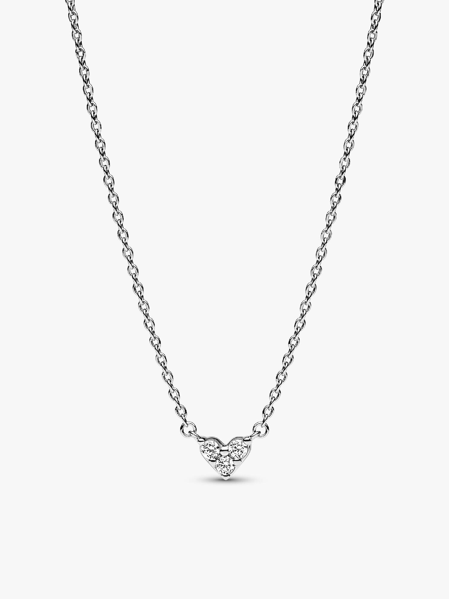 Drei Sterne Herz Collier-Halskette