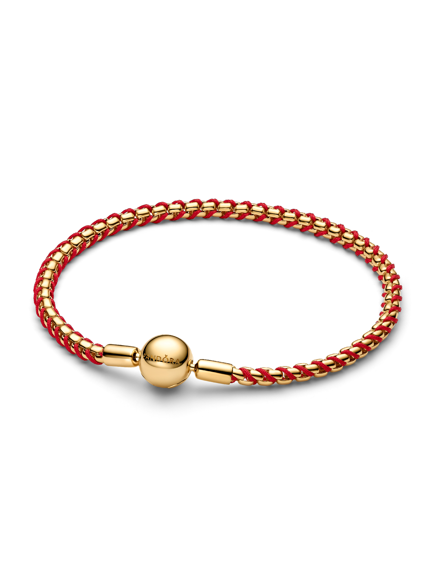 Rote Kordel Gliederarmband