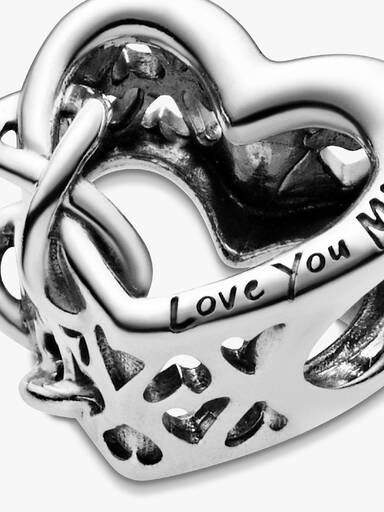 Charm a cuore Infinito Ti Amo Mamma