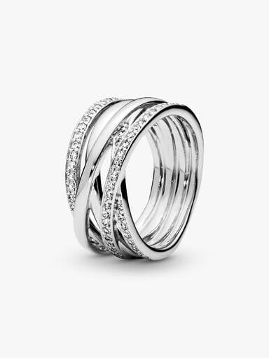 Anello Fascia Intrecciata