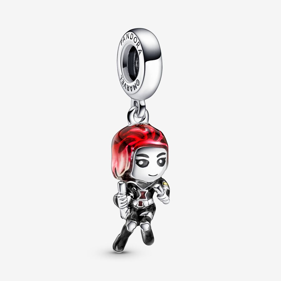 Marvel The Avengers Black Widow Charm-Anhänger image number 0