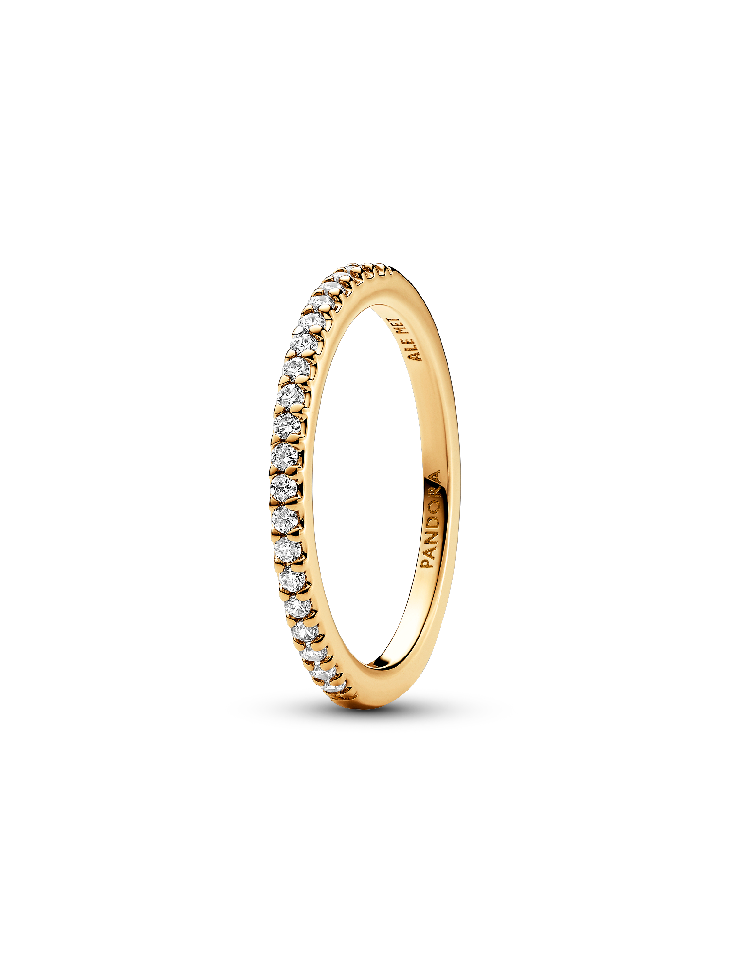 Funkelnder Band-Ring