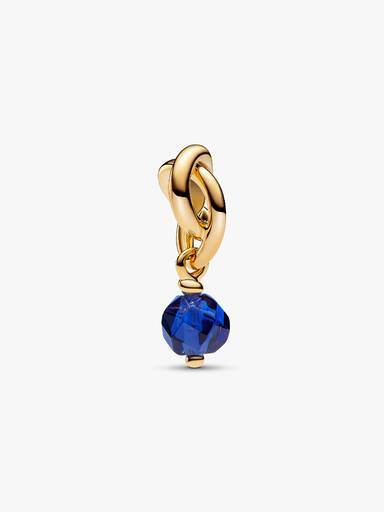Settembre Pendente Cerchio Eterno Blu Settembre