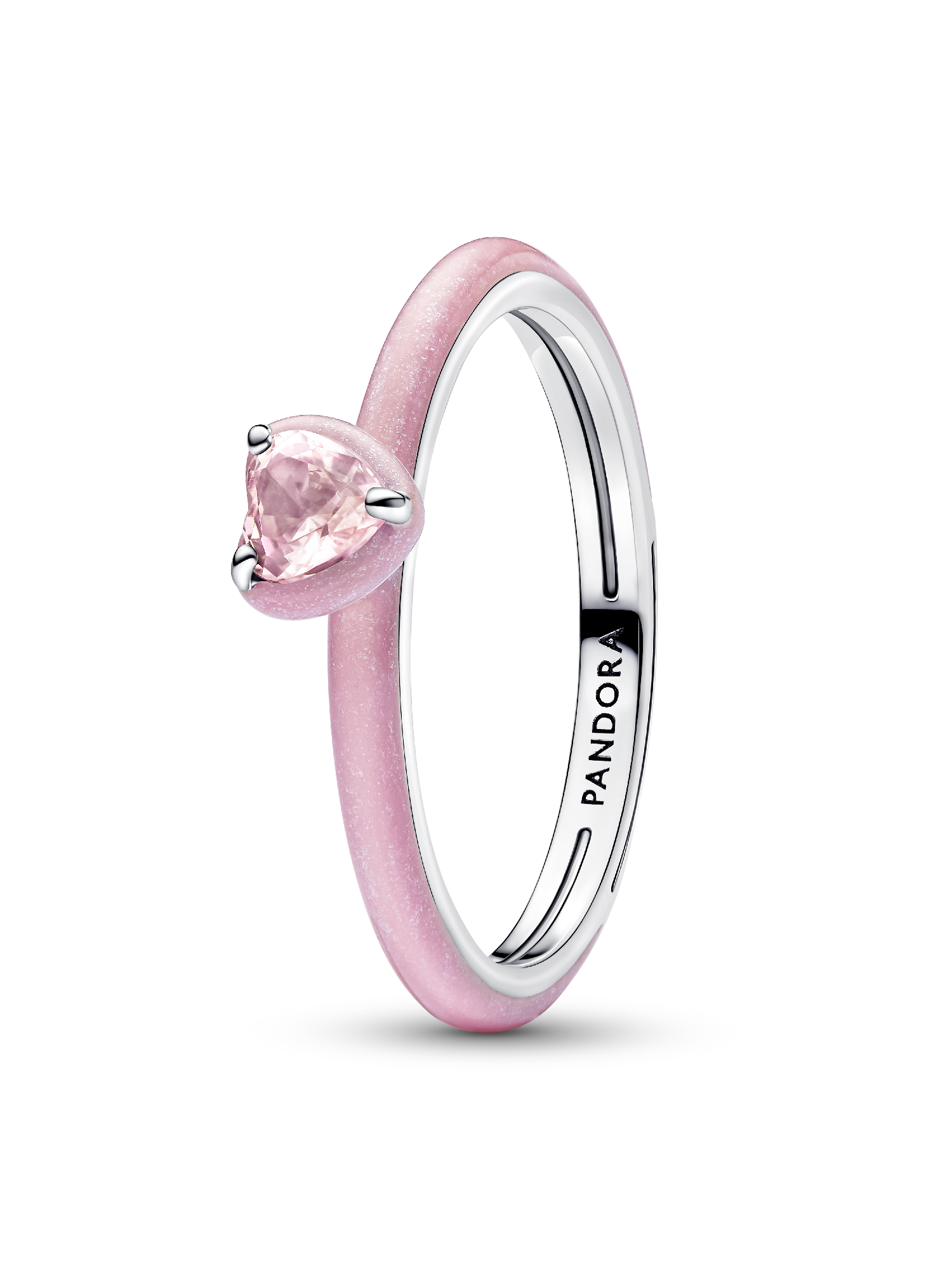 Rosafarbenes Chakra Herz Ring